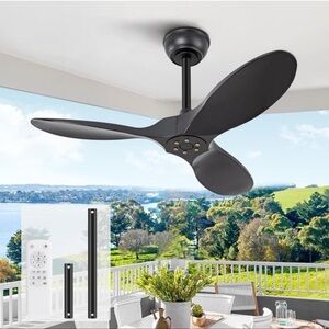 Modern Farmhouse style  36 inch silent fan